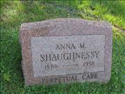 Shaughnessy, Anna M